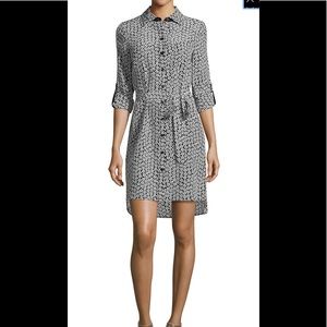 Diane von Furstenberg 100% silk Prita shirt dress